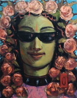 Desi Girl
18x24
oil on cotton
2002