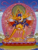 Chakrasamvara
18x24 1993-9
oil on cotton
location unknown