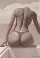 Bumbum Lost Head
7.5x10.5
acrylic on paper
1998
private collection